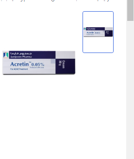 Acretin 0.05% For Acne